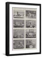 The Army and Navy Exhibition at the Crystal Palace, Toys Made by Boer Prisoners-null-Framed Giclee Print