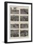 The Army Manoeuvres, Among the Troops with the Camera-null-Framed Giclee Print