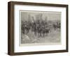 The Army Manoeuvres, with the Northern Army on Salisbury Plain-Frank Craig-Framed Giclee Print