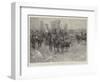 The Army Manoeuvres, with the Northern Army on Salisbury Plain-Frank Craig-Framed Giclee Print