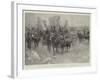 The Army Manoeuvres, with the Northern Army on Salisbury Plain-Frank Craig-Framed Giclee Print