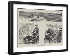 The Army Manoeuvres-Charles Paul Renouard-Framed Giclee Print