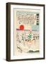 The Army of the North Melts Away before the Rising Sun-Kobayashi Kiyochika-Framed Giclee Print