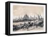 The Army of Vassily before Moscow, 19th Century-null-Framed Stretched Canvas