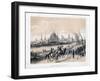 The Army of Vassily before Moscow, 19th Century-null-Framed Giclee Print