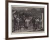 The Army Service Corps at Colwort Barracks, Portsmouth, Receiving Equipment from the Stores-Frank Dadd-Framed Giclee Print