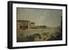 The Arno at Florence-Thomas Patch-Framed Giclee Print