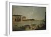 The Arno at Florence-Thomas Patch-Framed Giclee Print