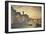 The Arno River and the Holy Trinity Bridge in Florence-Antonio Fontanesi-Framed Giclee Print