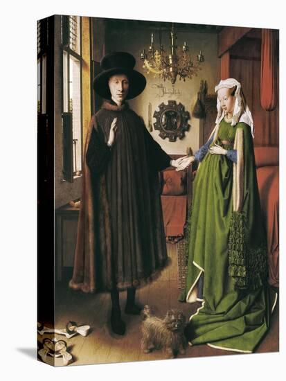 The Arnolfini Portrait-Jan van Eyck-Stretched Canvas