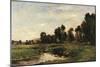 The Arques Valley (Seine Maritime)-null-Mounted Giclee Print