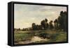 The Arques Valley (Seine Maritime)-null-Framed Stretched Canvas