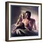 The Arrangement 1969 Directed by Elia Kazan Faye Dunaway and Kirk Douglas-null-Framed Photo