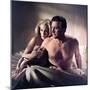 The Arrangement 1969 Directed by Elia Kazan Faye Dunaway and Kirk Douglas-null-Mounted Photo