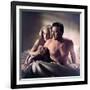 The Arrangement 1969 Directed by Elia Kazan Faye Dunaway and Kirk Douglas-null-Framed Photo