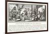 The Arrest of Antoine Lavoisier in His Laboratory, 1794-null-Framed Giclee Print