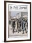 The Arrest of Arton, 1895-Frederic Lix-Framed Giclee Print
