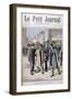 The Arrest of Arton, 1895-Frederic Lix-Framed Giclee Print
