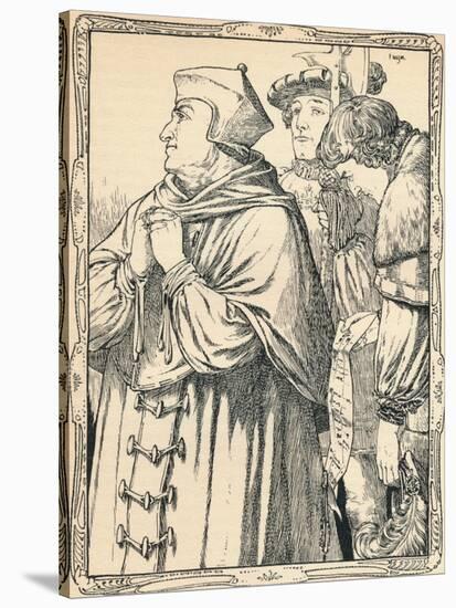 The Arrest of Cardinal Wolsey, 1902-Patten Wilson-Stretched Canvas