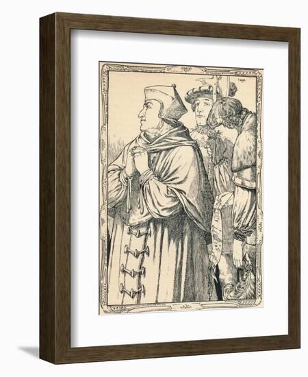 The Arrest of Cardinal Wolsey, 1902-Patten Wilson-Framed Giclee Print