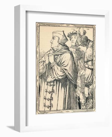 The Arrest of Cardinal Wolsey, 1902-Patten Wilson-Framed Giclee Print