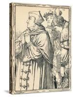 The Arrest of Cardinal Wolsey, 1902-Patten Wilson-Stretched Canvas