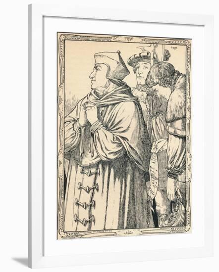 The Arrest of Cardinal Wolsey, 1902-Patten Wilson-Framed Giclee Print