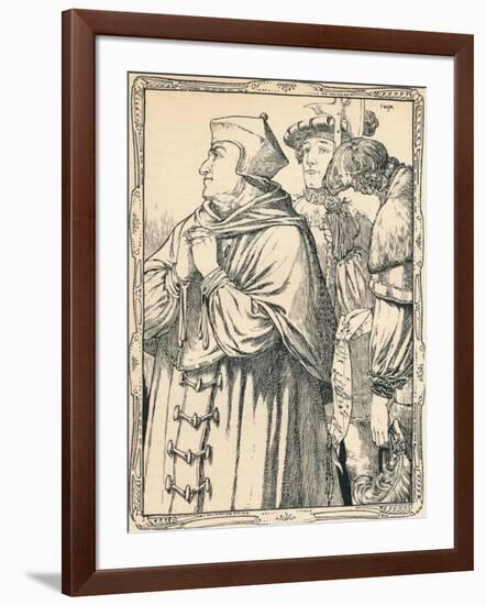 The Arrest of Cardinal Wolsey, 1902-Patten Wilson-Framed Giclee Print