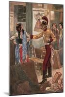 The Arrest of Carmen-René Bull-Mounted Giclee Print