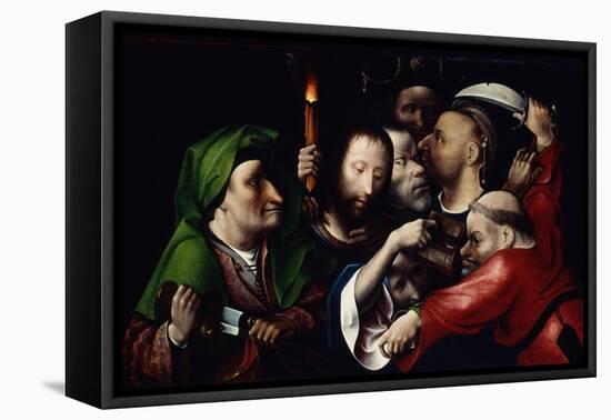 The Arrest of Christ, C.1515-Hieronymus Bosch-Framed Stretched Canvas