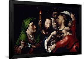 The Arrest of Christ, C.1515-Hieronymus Bosch-Framed Giclee Print