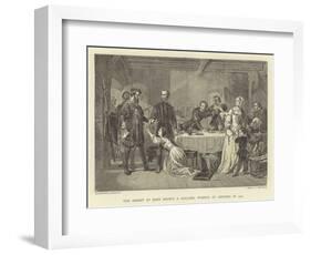 The Arrest of John Brown, a Lollard, Burned at Ashford in 1517-Alexander Johnston-Framed Giclee Print