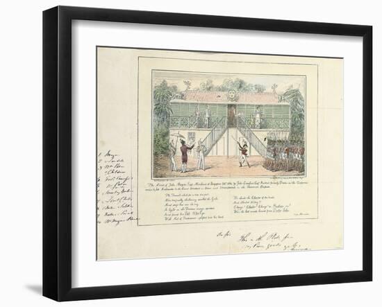 The Arrest of John Morgan-Isaac Robert Cruickshank-Framed Giclee Print