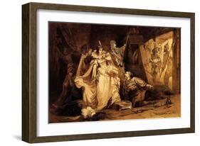 The Arrest of Marina Mniszech, 1860-Mikhail Osipovitsch Mikeshin-Framed Giclee Print