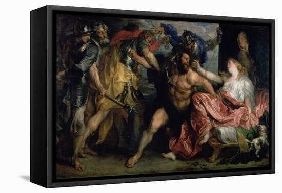 The Arrest of Samson, c.1628/30-Sir Anthony Van Dyck-Framed Stretched Canvas