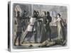 The arrest of Sir Roger Mortimer, Nottingham Castle, 1330 (1864)-James William Edmund Doyle-Stretched Canvas