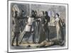 The arrest of Sir Roger Mortimer, Nottingham Castle, 1330 (1864)-James William Edmund Doyle-Mounted Giclee Print