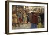 The Arrest of Tsarevna Sophia-Konstantin Alexandrovich Veshchilov-Framed Giclee Print