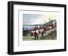 The Arrival at Lake Ngami, 19th Century-null-Framed Premium Giclee Print