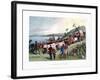 The Arrival at Lake Ngami, 19th Century-null-Framed Giclee Print