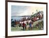 The Arrival at Lake Ngami, 19th Century-null-Framed Giclee Print