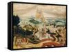 The Arrival in Bethlehem, c.1540-Netherlandish School-Framed Stretched Canvas