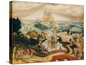 The Arrival in Bethlehem, c.1540-Netherlandish School-Stretched Canvas