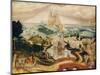 The Arrival in Bethlehem, c.1540-Netherlandish School-Mounted Giclee Print