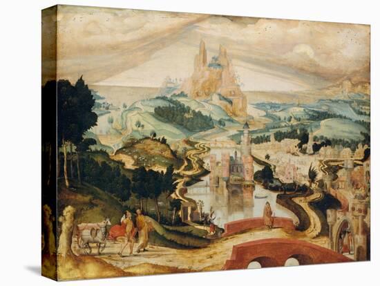 The Arrival in Bethlehem, c.1540-Netherlandish School-Stretched Canvas