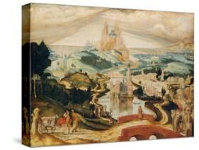 The Arrival in Bethlehem, c.1540-Netherlandish School-Stretched Canvas