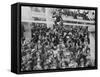 The Arrival of 2447 Italian Immigrants at New York-null-Framed Stretched Canvas