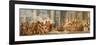 The Arrival of Aeneas in Carthage, 1772-4-Jean Bernard Restout-Framed Premium Giclee Print