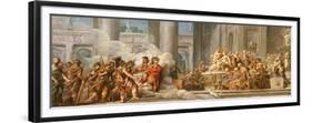 The Arrival of Aeneas in Carthage, 1772-4-Jean Bernard Restout-Framed Premium Giclee Print