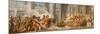 The Arrival of Aeneas in Carthage, 1772-4-Jean Bernard Restout-Mounted Premium Giclee Print